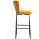 More4Homes Lily Velvet Mustard Bar Stool 104cm