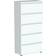 Spot on Dealz Modern White Chest of Drawer 48x104cm