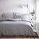 The Linen Yard Hebden Duvet Cover Grey, Blue (200x137cm)