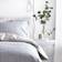 The Linen Yard Hebden Duvet Cover Grey, Blue (200x137cm)