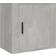 vidaXL 816872 Concrete Grey Sängbord 30x50cm