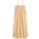 River Island Womens Shirred Strappy Midi Dress - Beige Stripe