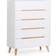 Julian Bowen Alicia White Chest of Drawer 90x118cm