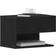 vidaXL 862734 Black Oak Sengebord