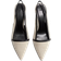 H&M Pointed Slingbacks - Beige/Black
