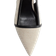 H&M Pointed Slingbacks - Beige/Black