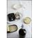 H&M Stoneware Plate - White Serving Dish