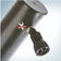 Gre Doccia Solare Da Giardino DE LUXE Curva 25 Litri Nero