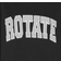 ROTATE Birger Christensen Sunday Heavy Crewneck Cotton Jersey Sweatshirt - Black