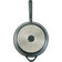 Dunelm Cast Aluminium Deep Frying Pan 28cm With Lid Grey with lid 28 cm
