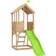 TP Toys Treehouse Wooden Play Tower with Wavy Slide