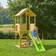 TP Toys Treehouse Wooden Play Tower with Wavy Slide