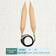 Knitpro Jumbo Birch Knitting Pins 100x35mm