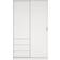 Tvilum Esla Matt White Wardrobe 118.5x200.4cm