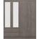 SECONIQUE Nevada Black Wood Grain Wardrobe 154x182.5cm