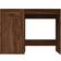 vidaXL 816791 Brown Oak Skrivebord 49x100cm