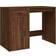 vidaXL 816791 Brown Oak Skrivebord 49x100cm