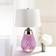 Elstead Lighting Lena Plum/Off-White Table Lamp 60.5cm
