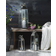 Beliani Crete Silver Lantern 53cm