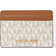 Michael Kors Logo Card Case - Vanilla