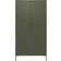 vidaXL Steel Olive Green Garderob 90x180cm
