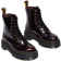Dr. Martens Jadon Arcadia Leather Platform Boots - Cherry Red Arcadia