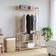 vidaXL 4008925 Natural Clothes Rack 110x180cm