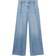 Mango Wide-Leg Pleated Jeans - Light Blue