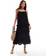 New Look Midi Sommerkjole - Lagdelt Og Sort