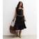 New Look Midi Sommerkjole - Lagdelt Og Sort