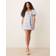Gina Tricot Minikleid mit Puffärmeln in Bleu