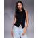 River Island Tanktop Med Knapper - Sort