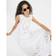 River Island Cutwork Tank Top - White