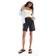 Vero Moda Longline Denim Shorts - Black