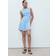 Mango Pleated Short Dress - Blue