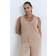 Mango Vneck Knit Top Kvinde Lt Pastel Grey Tanktoppe - Beige