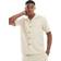 New Look Men's Stone Relaxed Linen Blend Shirt - S