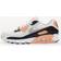 Nike Sportswear Sneaker Low Air Max 90 - Grå/Lyseorange/Sort/Hvid