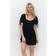 Gina Tricot Puff Sleeve Dress Miniklänningar - Svart