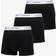 Calvin Klein Icon Cotton Stretch 3 Pack Trunks - Black