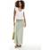 New Look Women's Blend Bias Cut Midi Skirt - Light Green