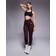 adidas Optime Full Length Leggings - Burgundy/Red