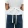 Gina Tricot Tricot-Tie Top-Topper Med Knyting - Hvit