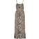 Vero Moda Ankellang Cami-Kjole Med Leopardprint - Multifarvet