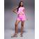 River Island High Neck Fitted Waistcoat - Pink