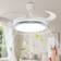 ExtraStar Integrated LED Wavy Ceiling Fan Light