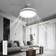 ExtraStar Integrated LED Wavy Ceiling Fan Light