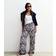 New Look Floral Wide Leg Trousers - Blue