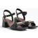 River Island Snaffle Block Heel Sandals - Black