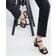 River Island Snaffle Block Heel Sandals - Black
